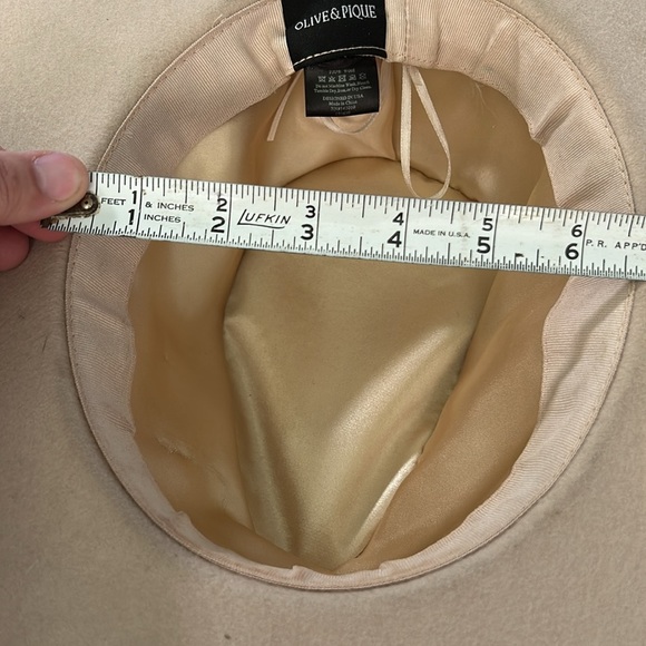 OLIVE & PIQUE WOOL FELT TRIBAL BAND HAT - Picture 12 of 12